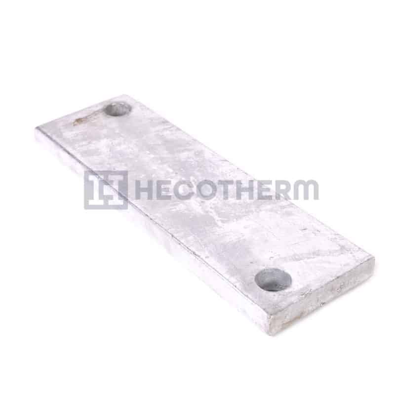 Knevelplaat 135x40x8mm