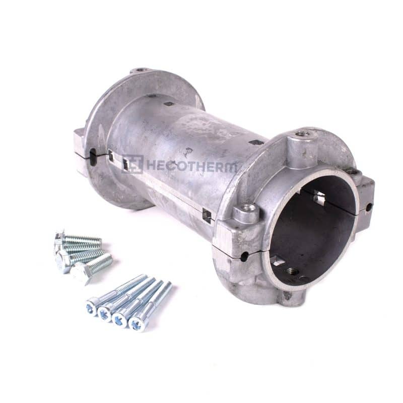 Spanbus aluminium 2-delig + bouten